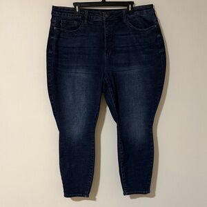 Judy Blue Dark Wash Ankle Jeans